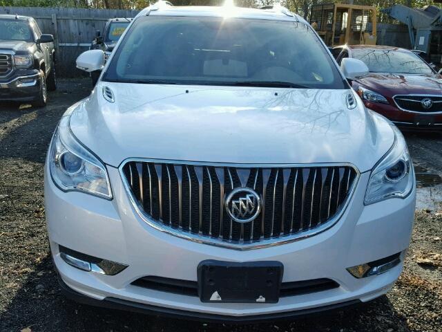 5GAKRBKD5HJ148615 - 2017 BUICK ENCLAVE WHITE photo 9