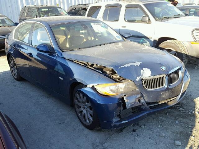 WBAVD33566KV66533 - 2006 BMW 330 XI BLUE photo 1