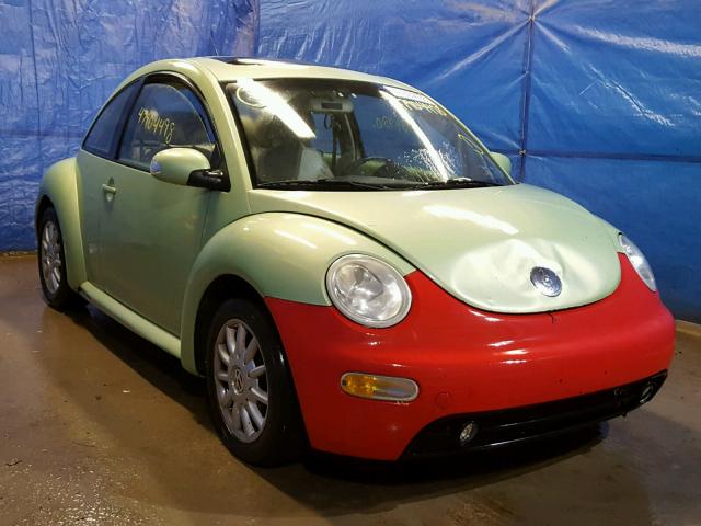 3VWCK31C15M412897 - 2005 VOLKSWAGEN NEW BEETLE Yaşıl foto 1