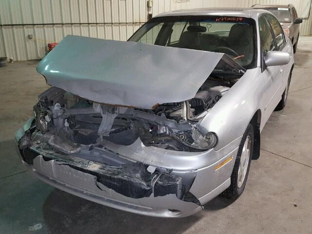 1G1NE52J316188594 - 2001 CHEVROLET MALIBU LS GRAY photo 2