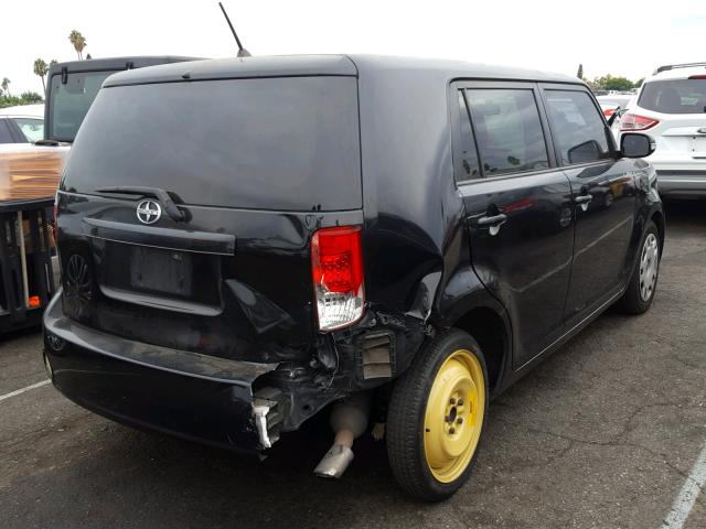 JTLKE50E891070408 - 2009 TOYOTA SCION XB შავი ფოტო 4