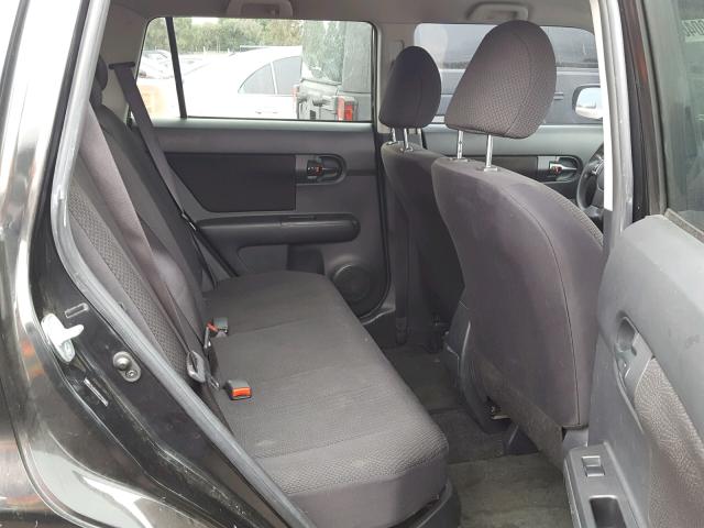 JTLKE50E891070408 - 2009 TOYOTA SCION XB შავი ფოტო 6