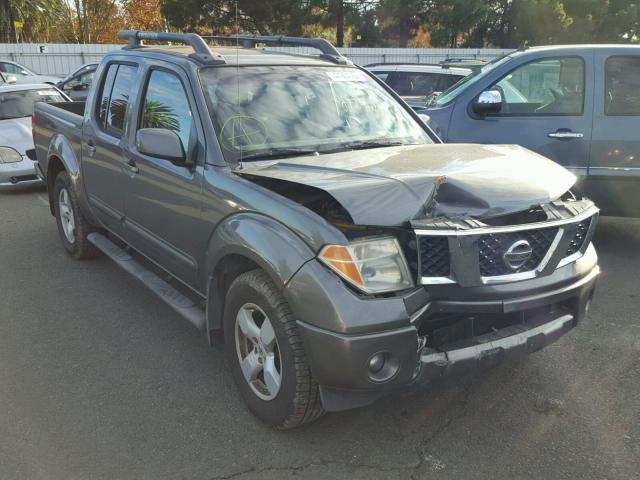 1N6AD07U36C444818 - 2006 NISSAN FRONTIER C BLACK photo 1