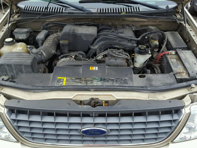 1FMDU73E42ZC34366 - 2002 FORD EXPLORER X GOLD photo 7