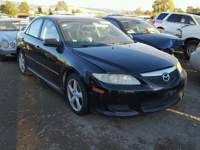 1YVHP80D835M03726 - 2003 MAZDA 6 S BLACK photo 1