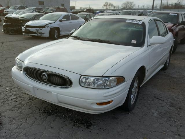 1G4HP52K044168855 - 2004 BUICK LESABRE CU WHITE photo 2