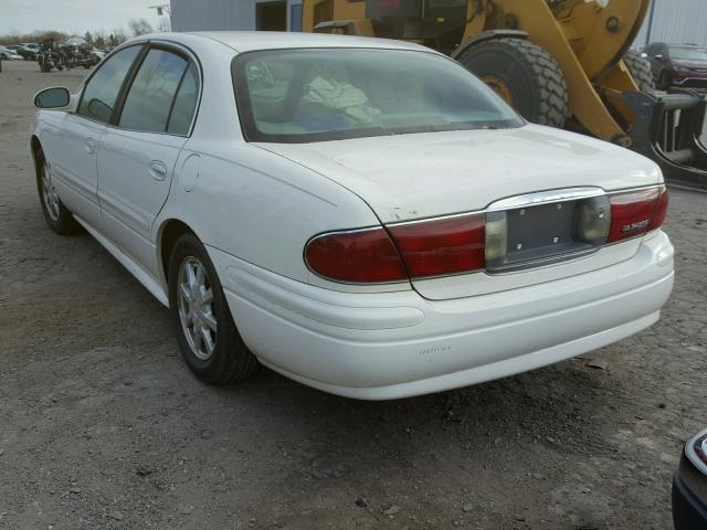 1G4HP52K044168855 - 2004 BUICK LESABRE CU WHITE photo 3