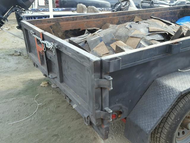 17XFD102051051455 - 2005 DUMP TRAILER BLACK photo 10