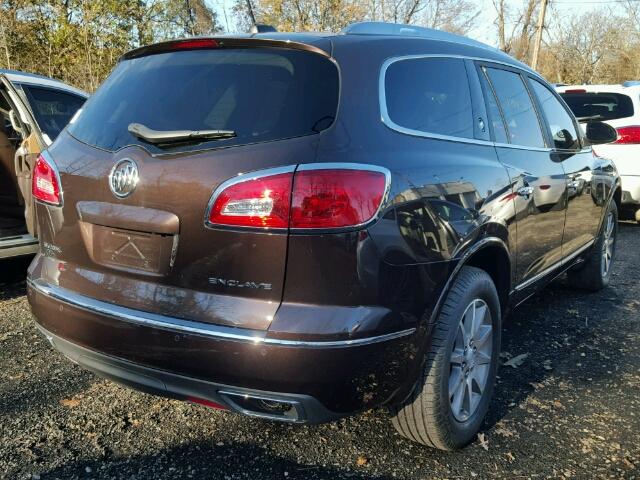 5GAKRBKD4HJ256787 - 2017 BUICK ENCLAVE BROWN photo 4