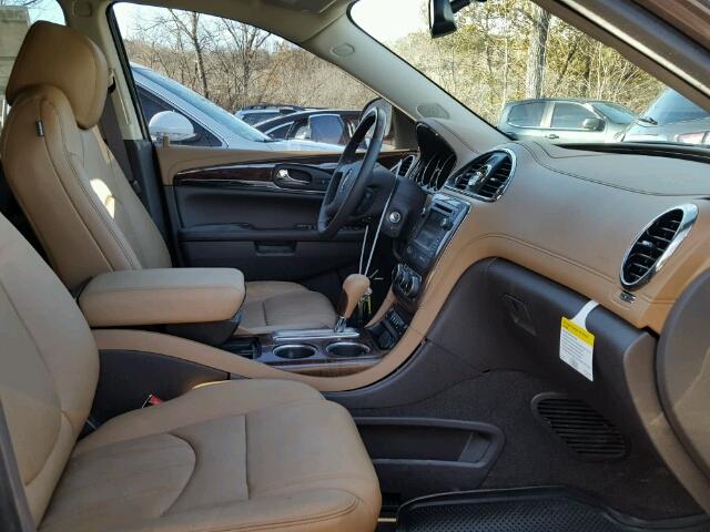 5GAKRBKD4HJ256787 - 2017 BUICK ENCLAVE BROWN photo 5