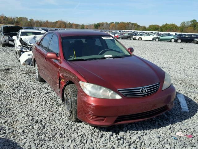 4T1BE30K56U112609 - 2006 TOYOTA CAMRY LE MAROON photo 1