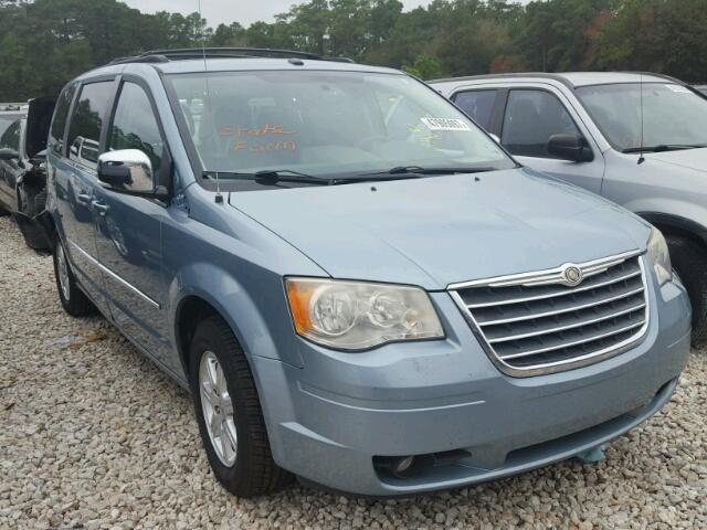 2A4RR5D14AR494491 - 2010 CHRYSLER TOWN & COU TEAL photo 1