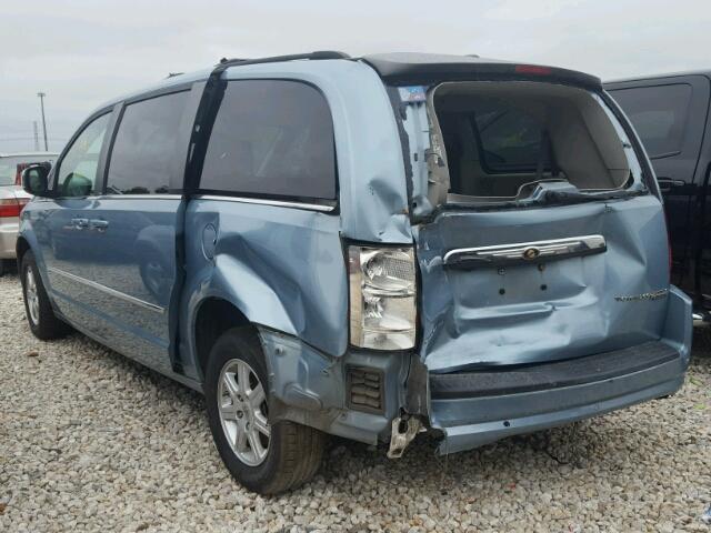 2A4RR5D14AR494491 - 2010 CHRYSLER TOWN & COU TEAL photo 3