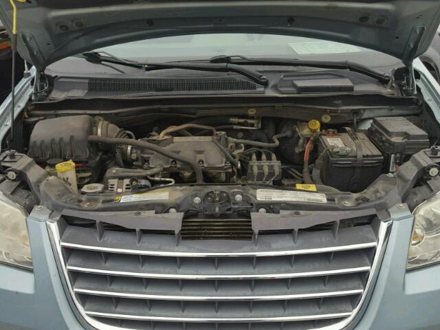 2A4RR5D14AR494491 - 2010 CHRYSLER TOWN & COU TEAL photo 7