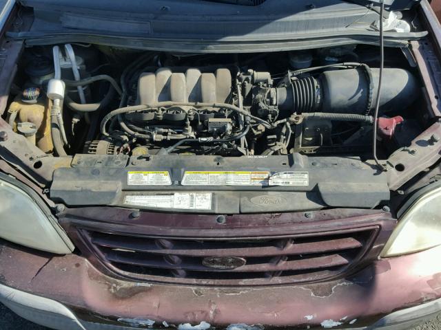 2FMZA5140XBA17419 - 1999 FORD WINDSTAR L BROWN photo 7