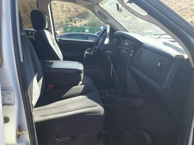 3D7KU28C23G862438 - 2003 DODGE RAM 2500 S WHITE photo 5
