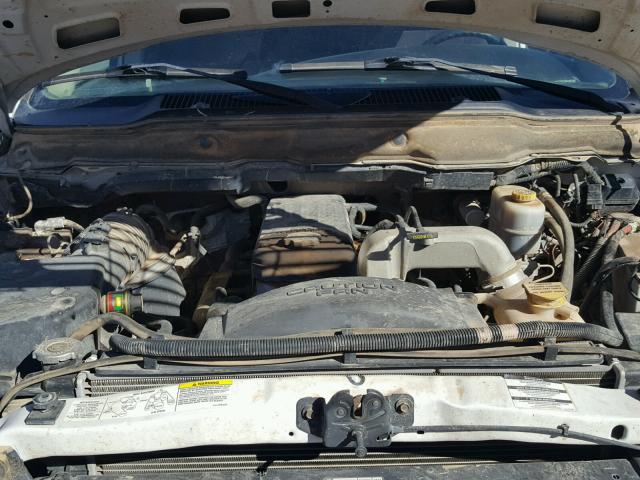 3D7KU28C23G862438 - 2003 DODGE RAM 2500 S WHITE photo 7