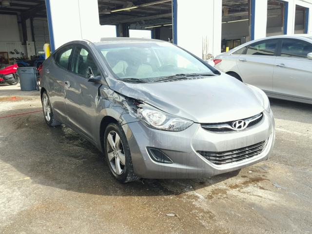 5NPDH4AE6DH356425 - 2013 HYUNDAI ELANTRA GL GRAY photo 1