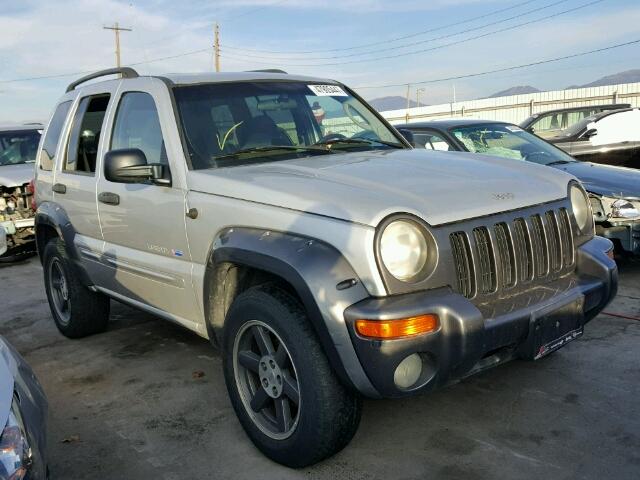 1J4GL48K03W693375 - 2003 JEEP LIBERTY SP SILVER photo 1