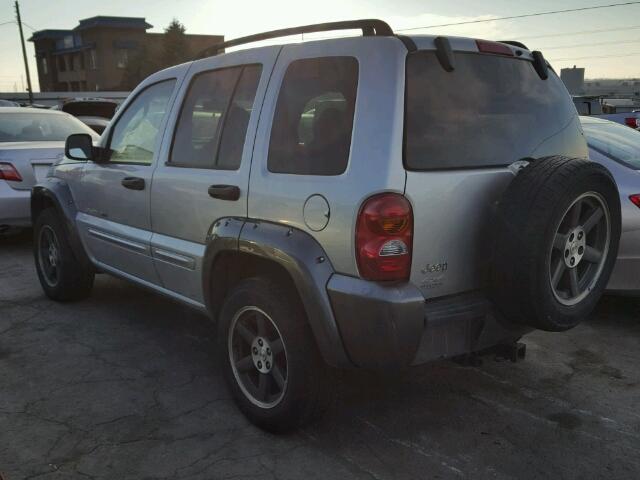 1J4GL48K03W693375 - 2003 JEEP LIBERTY SP SILVER photo 3