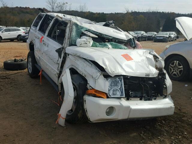 1J8HG48K47C676318 - 2007 JEEP COMMANDER WHITE photo 1