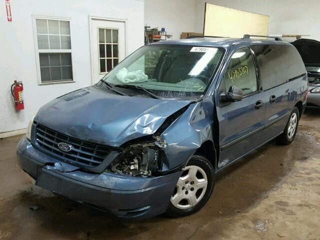 2FMZA516X6BA46961 - 2006 FORD FREESTAR S BLUE photo 2