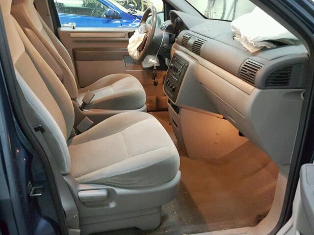 2FMZA516X6BA46961 - 2006 FORD FREESTAR S BLUE photo 5