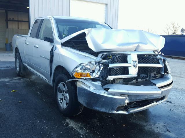 1D7RB1GP1BS651807 - 2011 DODGE RAM 1500 SILVER photo 1