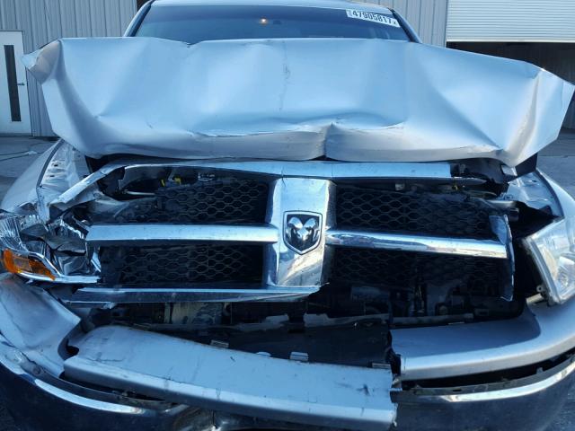 1D7RB1GP1BS651807 - 2011 DODGE RAM 1500 SILVER photo 7