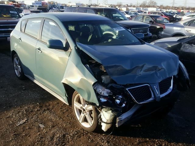 5Y2SP67079Z420540 - 2009 PONTIAC VIBE TEAL photo 1