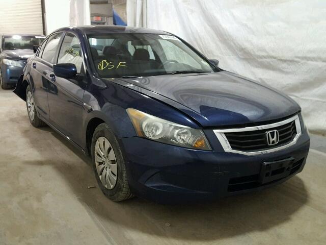 1HGCP26358A069490 - 2008 HONDA ACCORD LX BLUE photo 1