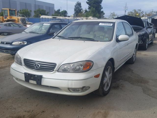 JNKDA31A92T002255 - 2002 INFINITI I35 WHITE photo 2