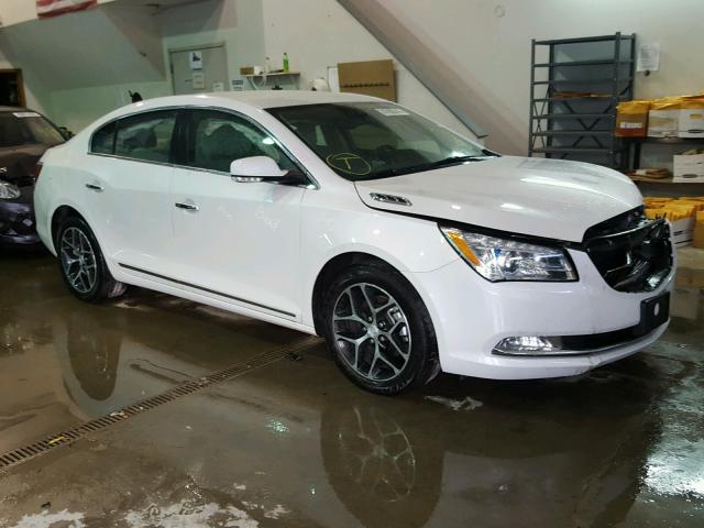 1G4G45G30GF213887 - 2016 BUICK LACROSSE S WHITE photo 1