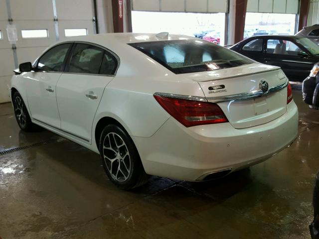 1G4G45G30GF213887 - 2016 BUICK LACROSSE S WHITE photo 3