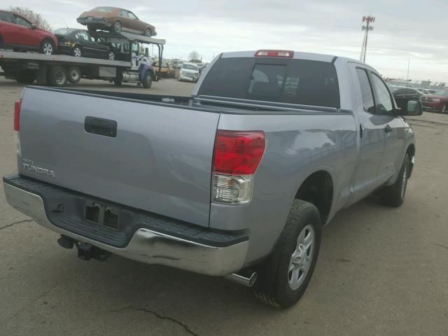 5TFRY5F19DX142387 - 2013 TOYOTA TUNDRA DOU SILVER photo 4