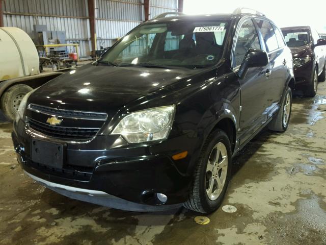 3GNAL3E52CS651023 - 2012 CHEVROLET CAPTIVA BLACK photo 2