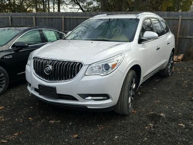 5GAKRBKDXHJ173798 - 2017 BUICK ENCLAVE WHITE photo 2