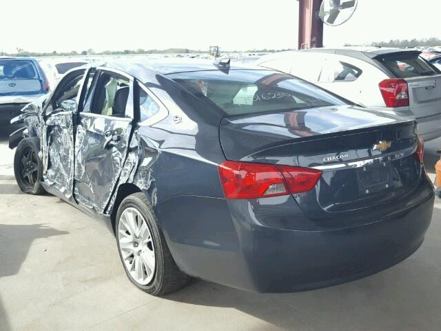 2G11X5SL9F9134212 - 2015 CHEVROLET IMPALA LS GRAY photo 3