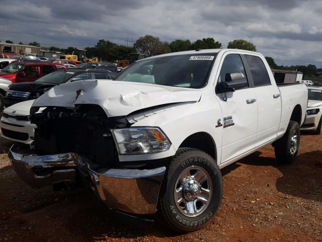 3C6UR5DL9JG215910 - 2018 RAM 2500 SLT WHITE photo 2