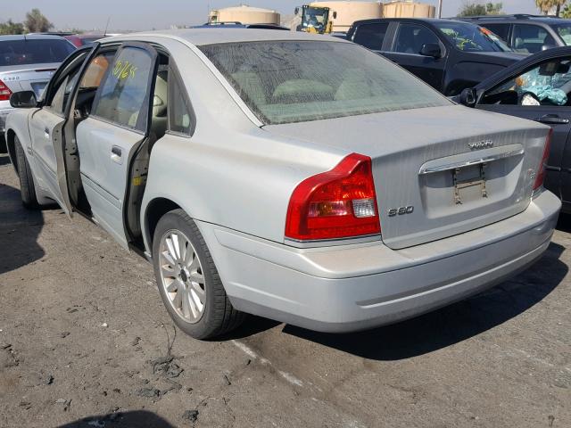 YV1TS91Z441352162 - 2004 VOLVO S80 T6 GREEN photo 3