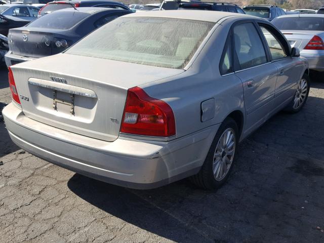 YV1TS91Z441352162 - 2004 VOLVO S80 T6 GREEN photo 4