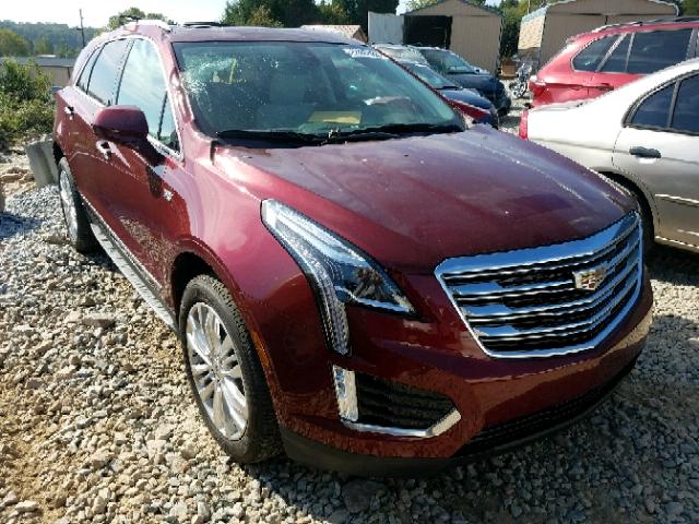 1GYKNCRS8HZ150374 - 2017 CADILLAC XT5 PREMIU RED photo 1