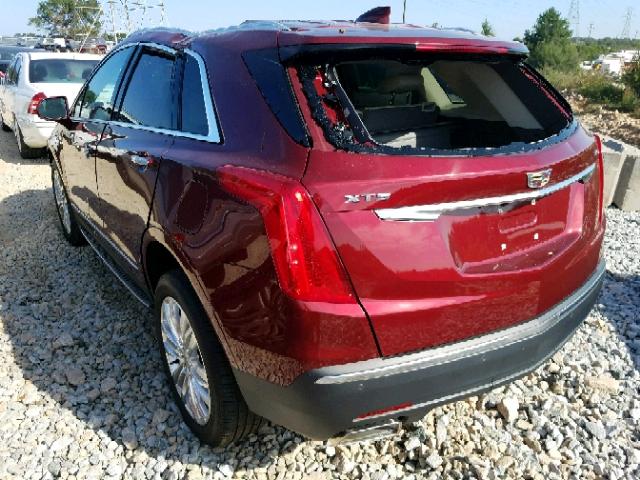 1GYKNCRS8HZ150374 - 2017 CADILLAC XT5 PREMIU RED photo 3