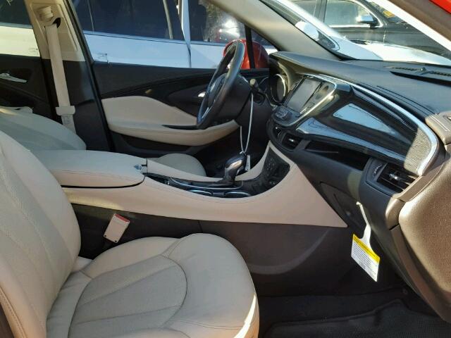 LRBFXBSA1HD048116 - 2017 BUICK ENVISION E RED photo 5