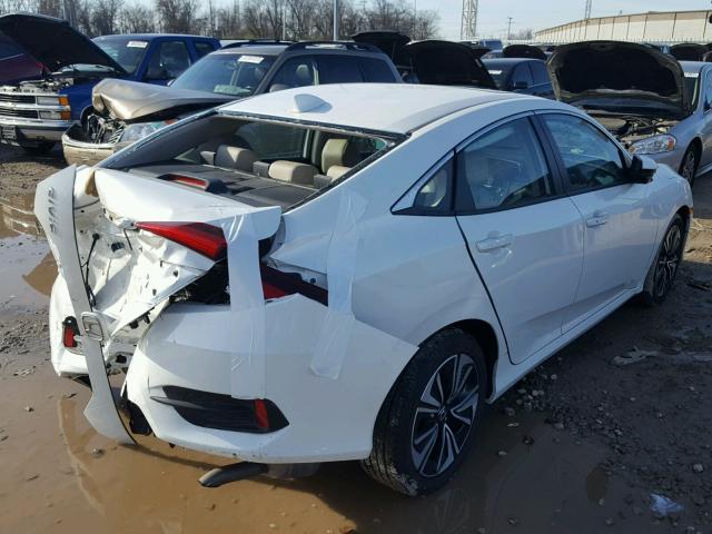 19XFC1F73HE000931 - 2017 HONDA CIVIC EXL WHITE photo 4