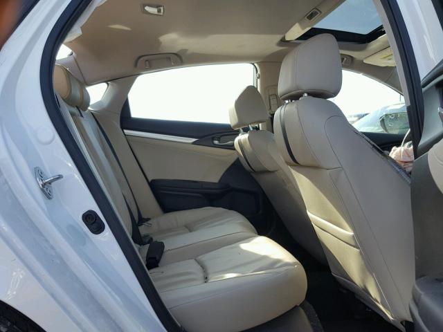 19XFC1F73HE000931 - 2017 HONDA CIVIC EXL WHITE photo 6