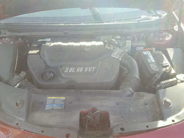 1G1ZK57709F122829 - 2009 CHEVROLET MALIBU LTZ 红色 照片 7