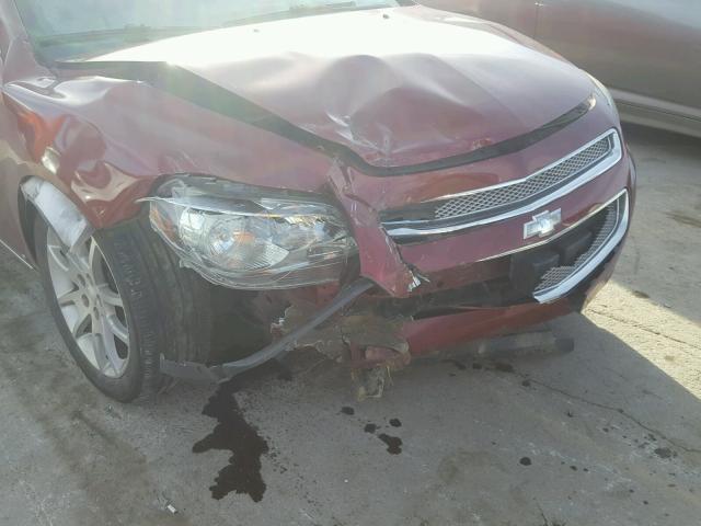 1G1ZK57709F122829 - 2009 CHEVROLET MALIBU LTZ 红色 照片 9