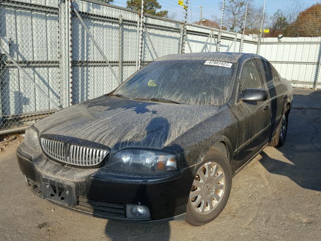 1LNHM86S84Y635727 - 2004 LINCOLN LS BLACK photo 2