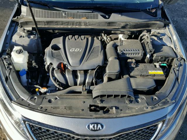 5XXGM4A72FG493970 - 2015 KIA OPTIMA LX SILVER photo 7